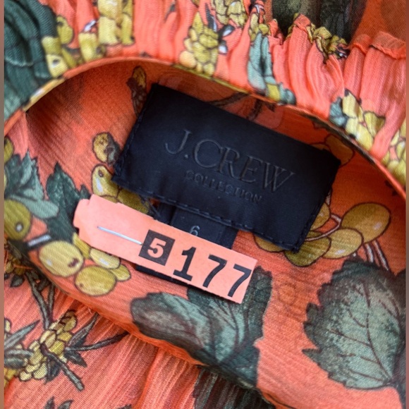NWOT 100% Silk J. Crew Blouse (collectable) - Picture 5 of 5